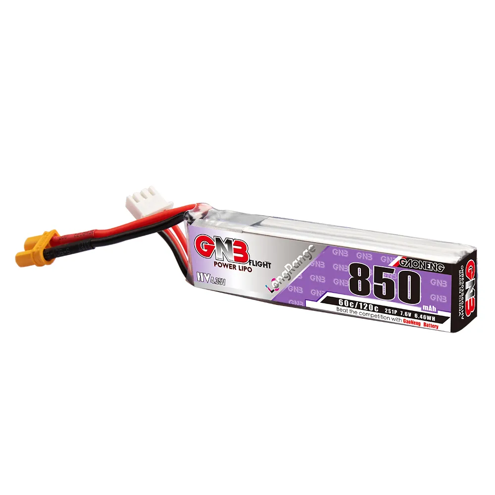 GAONENG GNB LiPo Bateria 850mA - Drone Kit Racing avaliação e preço